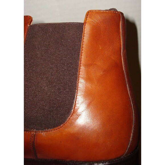 New Womens 7 8 8.5 NIB Ralph Lauren Collection Rexford Brown Leather Boot Italy - Picture 13 of 16